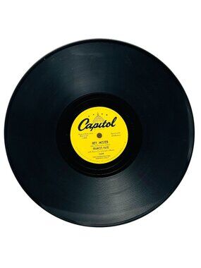 Frances Faye Hey Mister / Sorry Baby 10 Inch Shellac 78 RPM Capitol Records 2604
